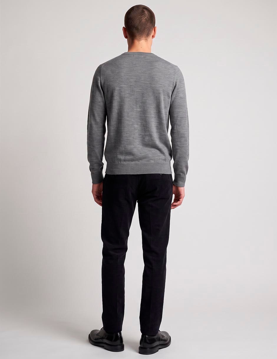 Suéter cuello redondo para hombre 3