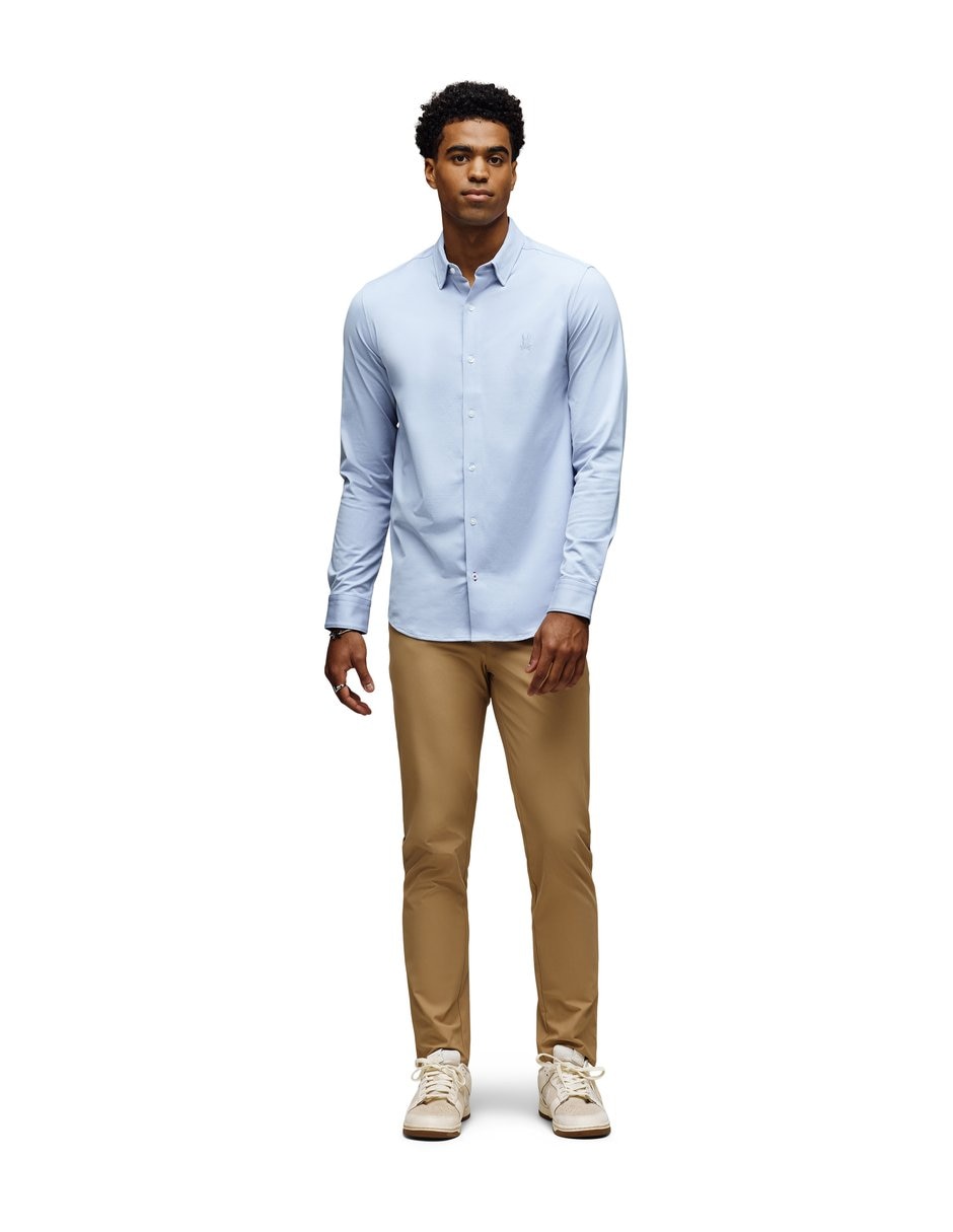 Camisa casual jackson manga larga para hombre