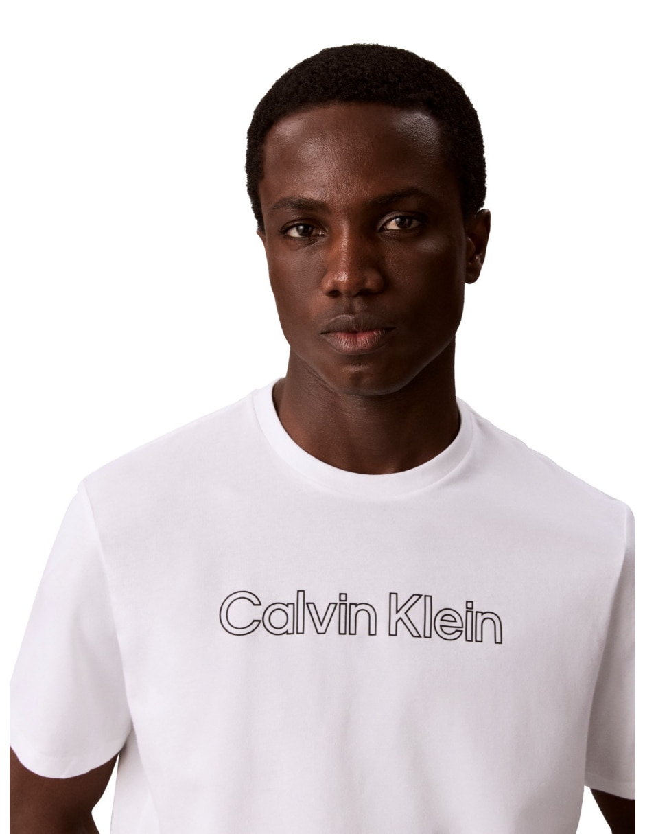 Playera monologo cuello redondo para hombre