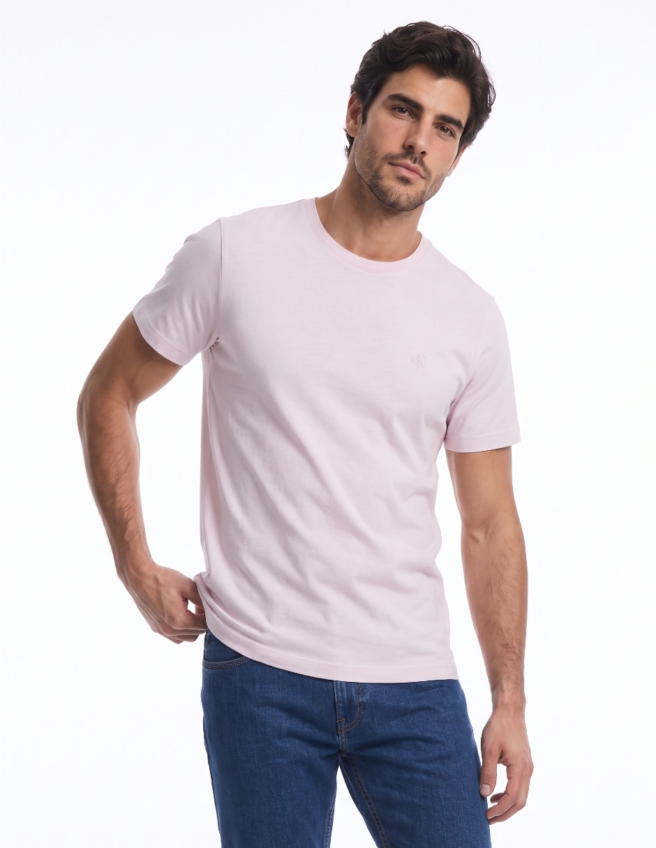 Playera cuello redondo para hombre