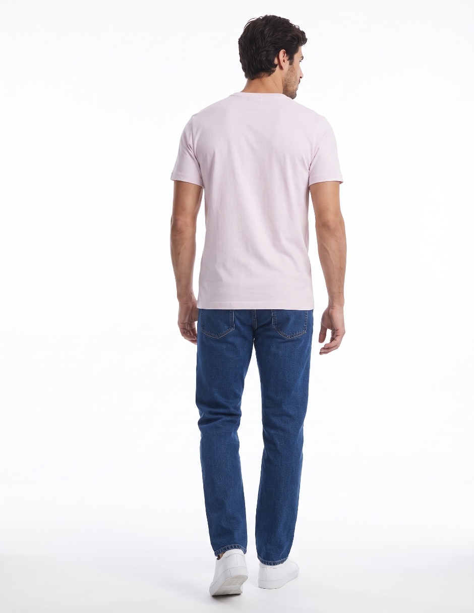 Playera cuello redondo para hombre 2