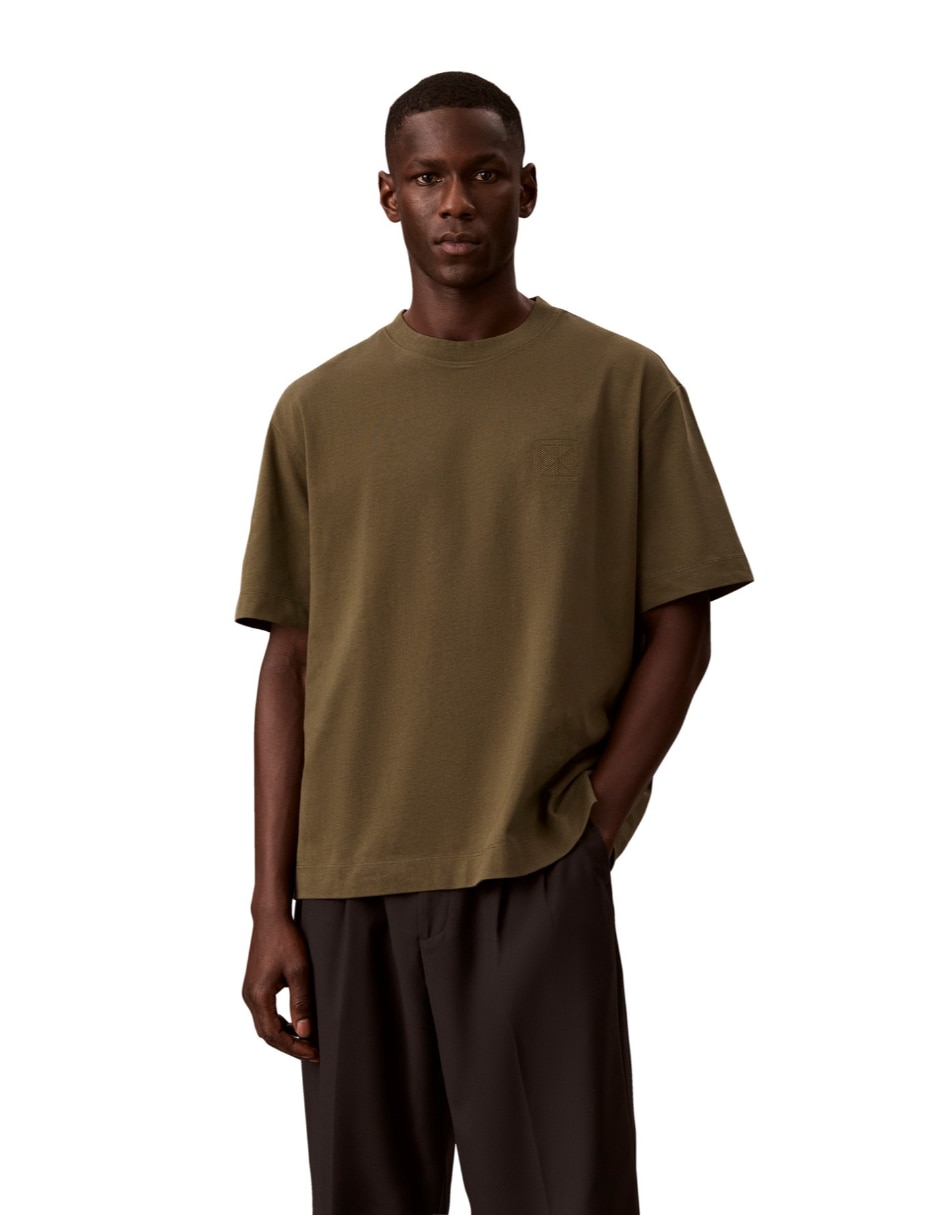Playera Calvin Klein Menswear cuello redondo para hombre Playera Calvin Klein Menswear cuello redondo para hombre