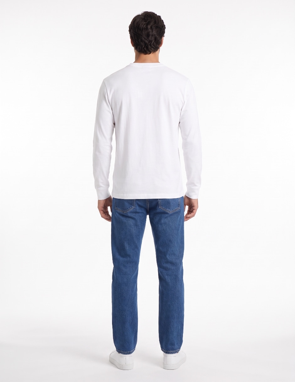 Playera cuello redondo para hombre 2