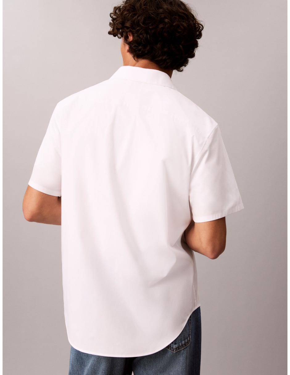 Camisa casual de algodón manga corta para hombre 2