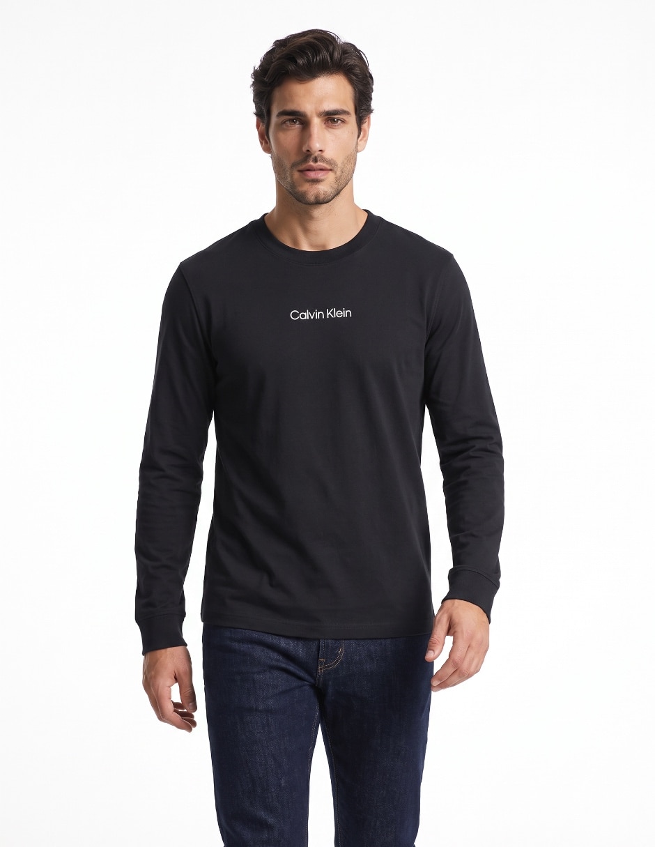 Playera cuello redondo para hombre