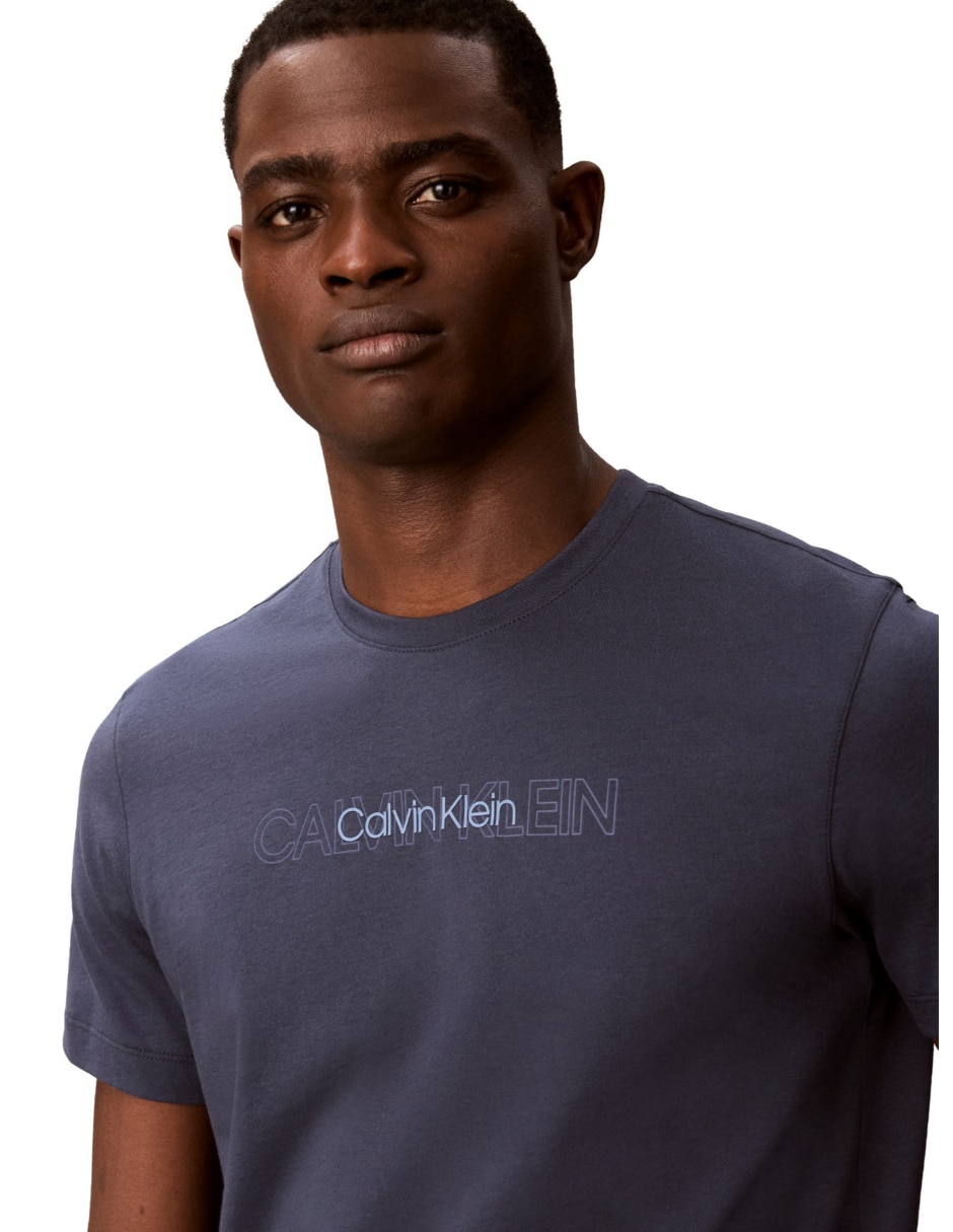Playera monologo cuello redondo para hombre