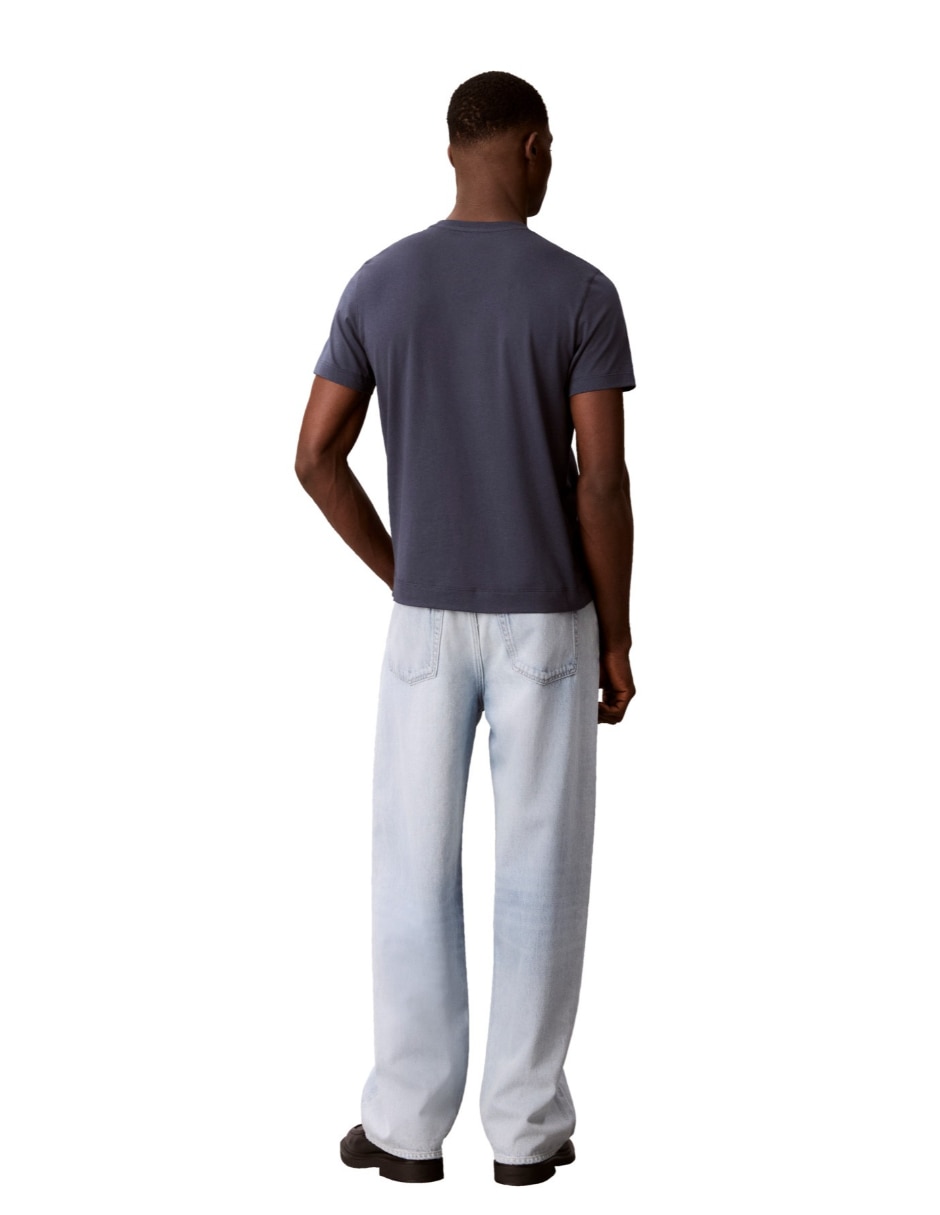 Playera monologo cuello redondo para hombre