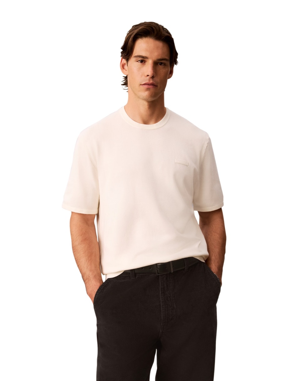 Suéter cuello redondo para hombre Suéter cuello redondo para hombre