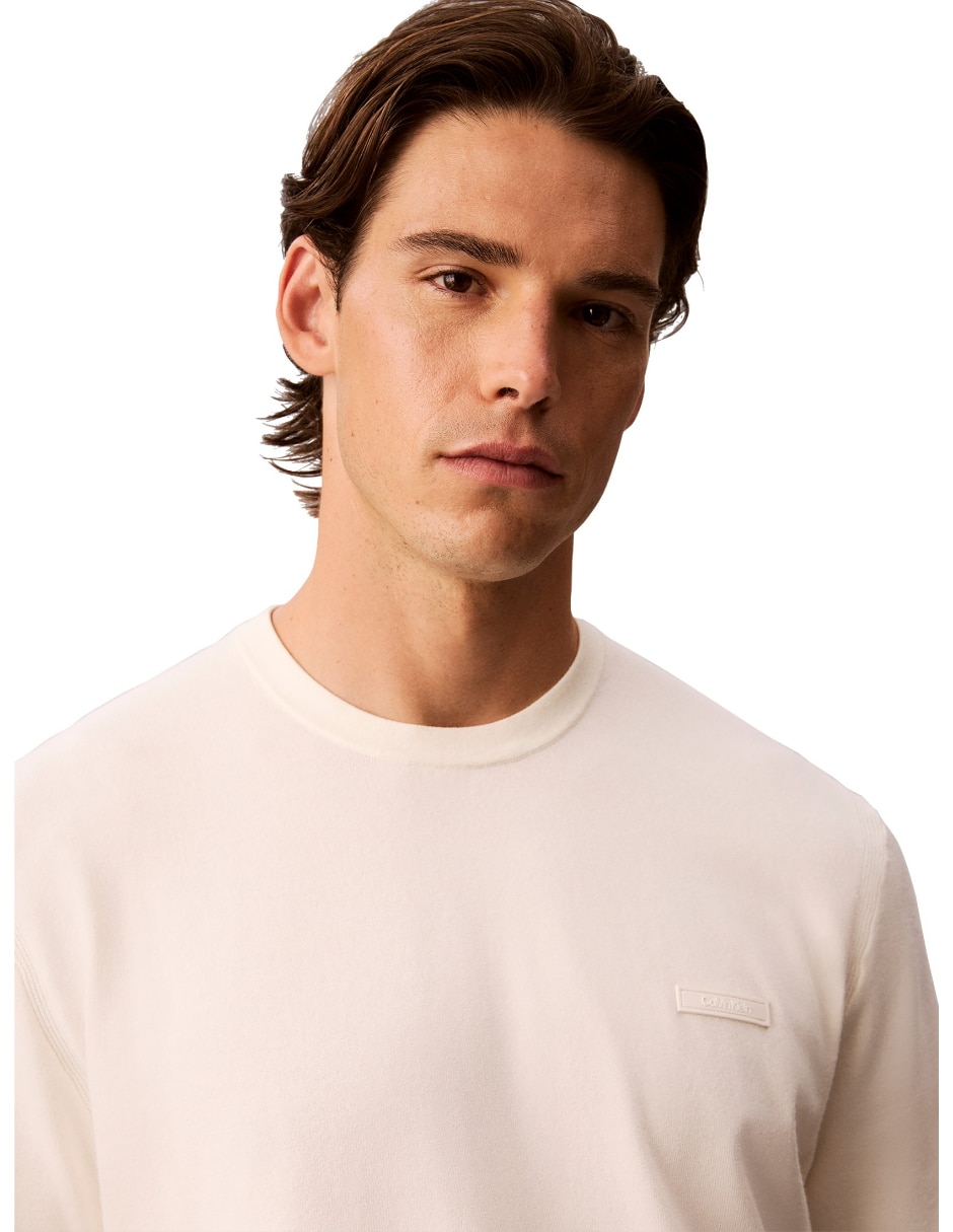Suéter cuello redondo para hombre 4