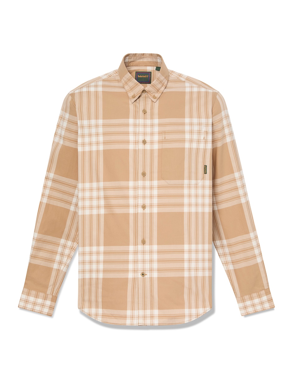 Camisa casual manga larga para hombre 2