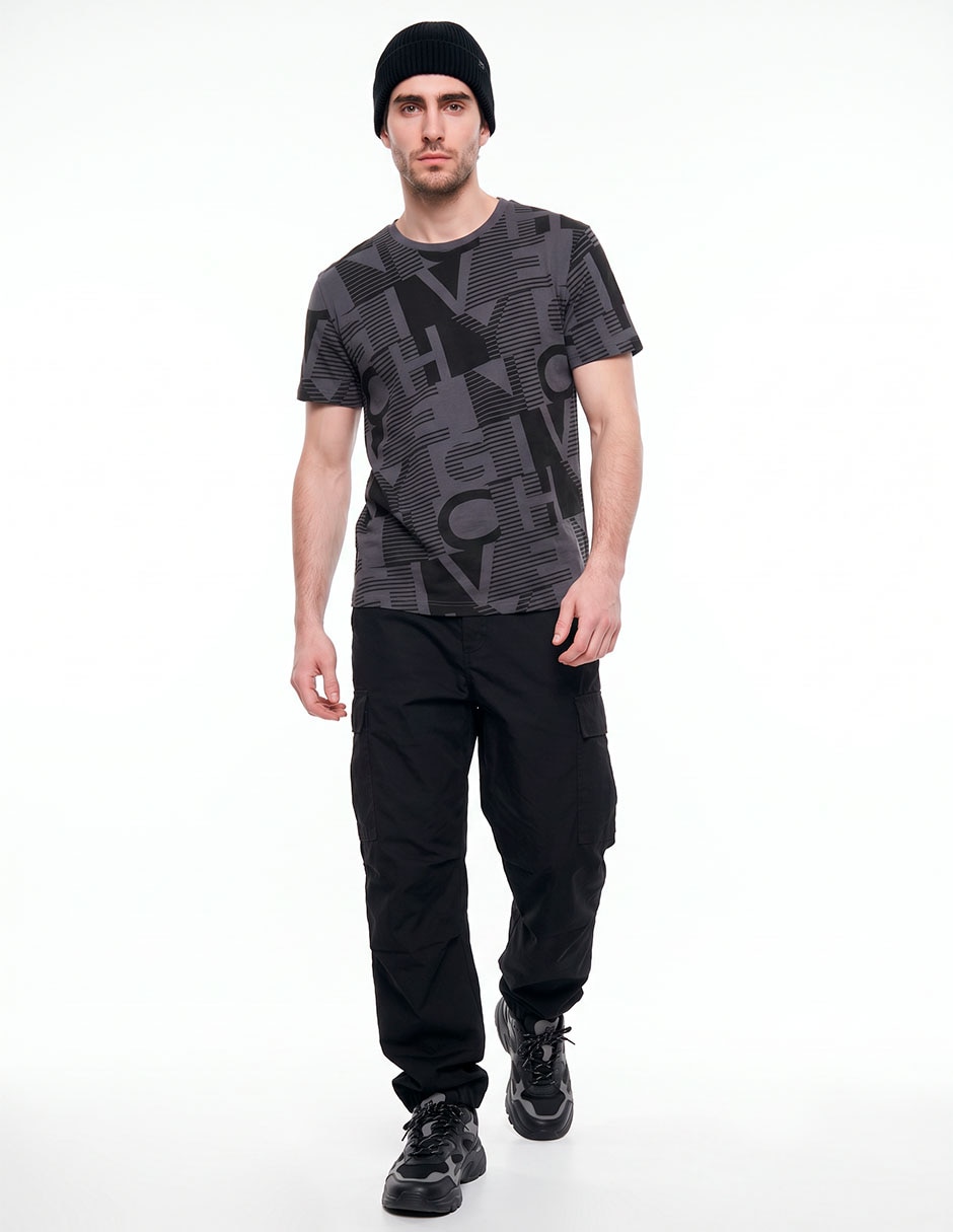 Playera cuello redondo para hombre