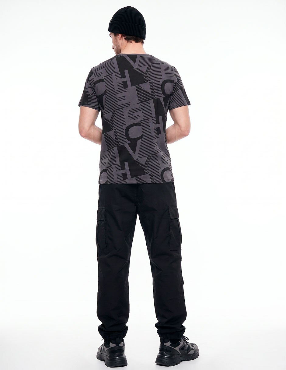Playera cuello redondo para hombre