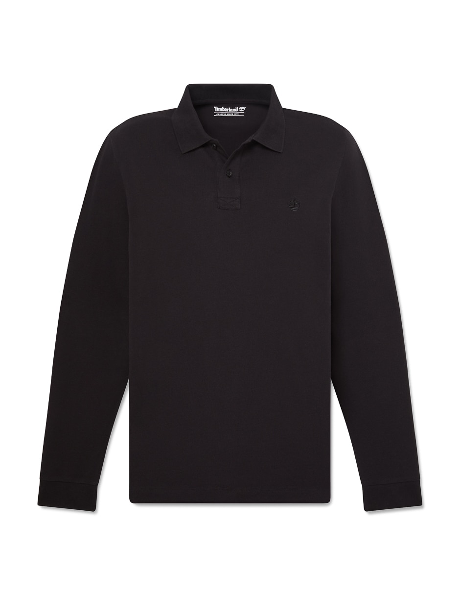 Playera timberland cuello camisero para hombre
