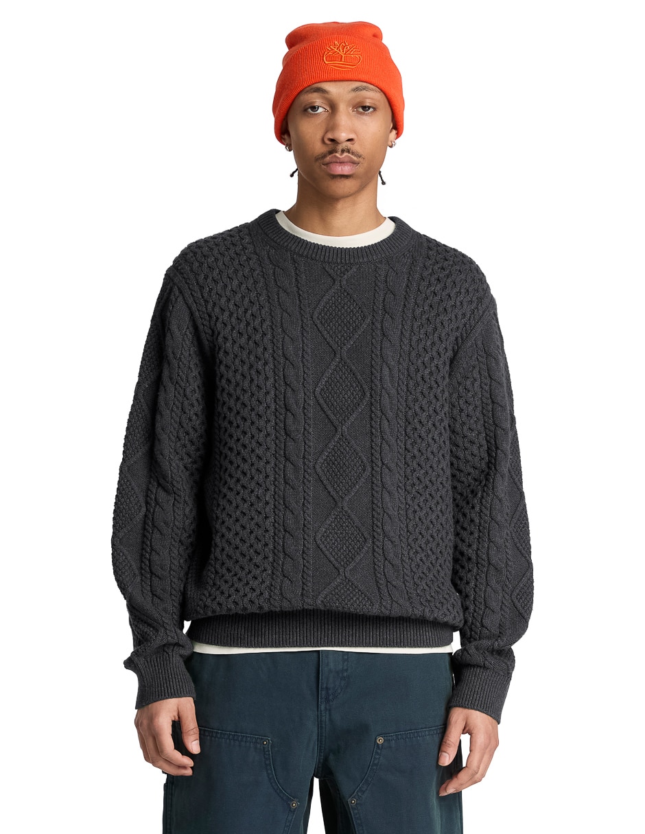 Suéter cuello redondo para hombre 4