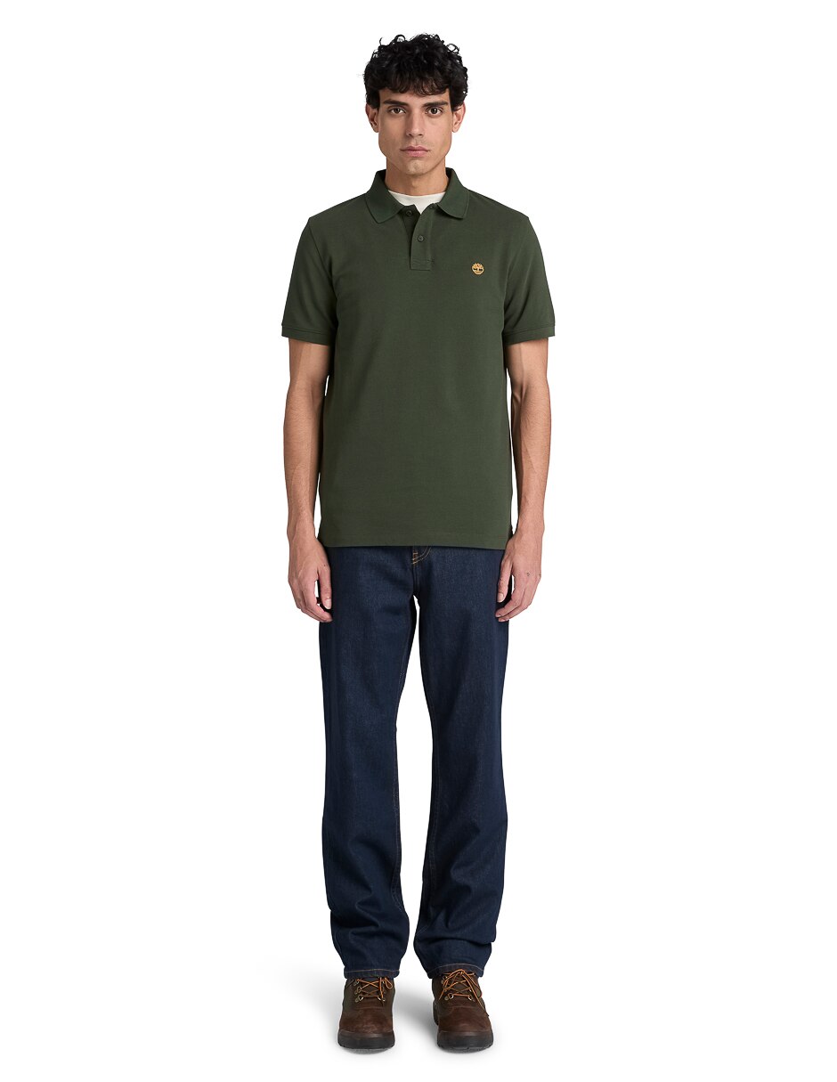 Playera cuello v para hombre 4