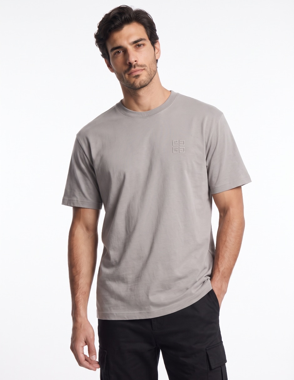 Playera cuello redondo para hombre 3