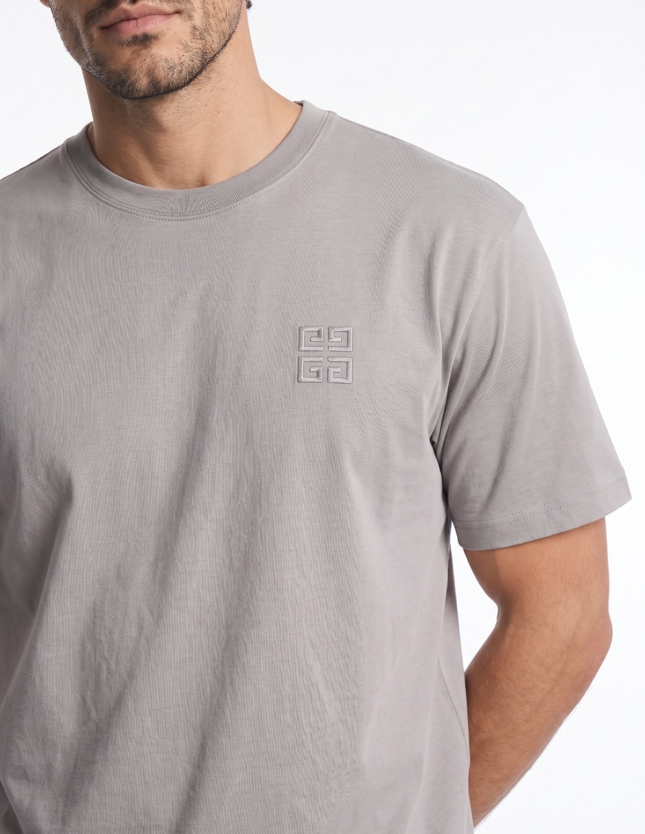 Playera cuello redondo para hombre 4