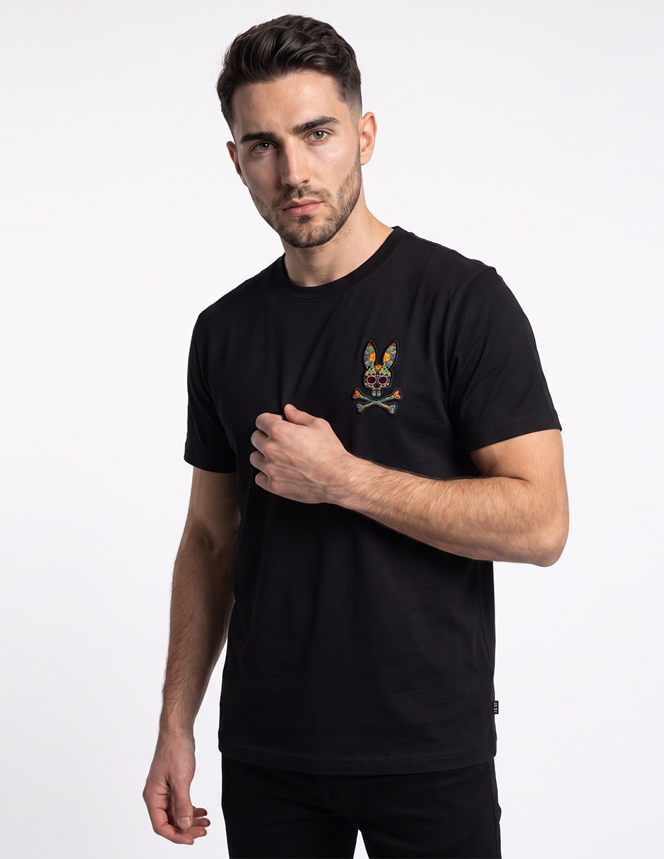 Playera día de muertos cuello redondo para hombre Playera día de muertos cuello redondo para hombre