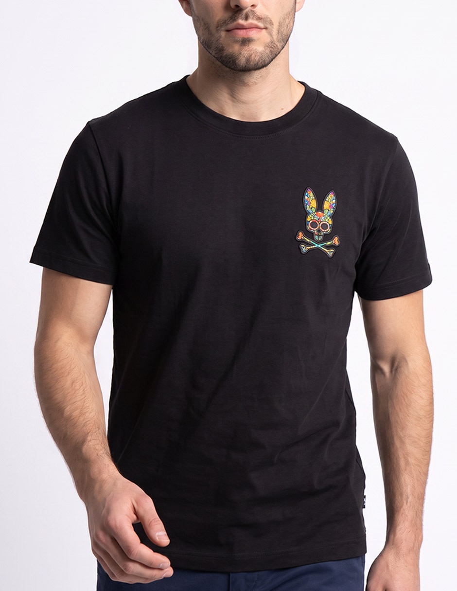 Playera día de muertos cuello redondo para hombre 2