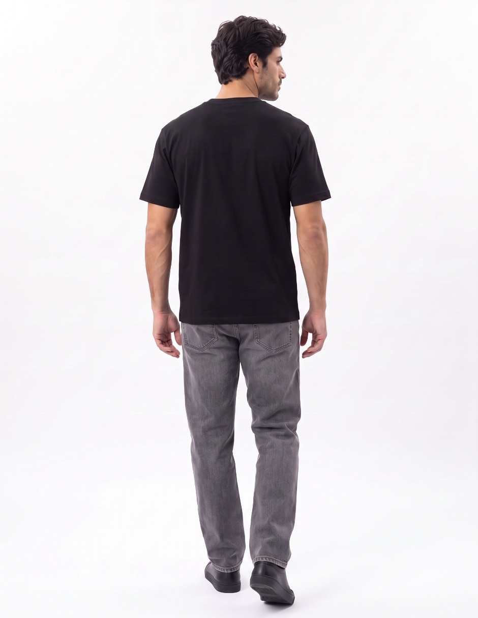 Playera cuello redondo para hombre 2
