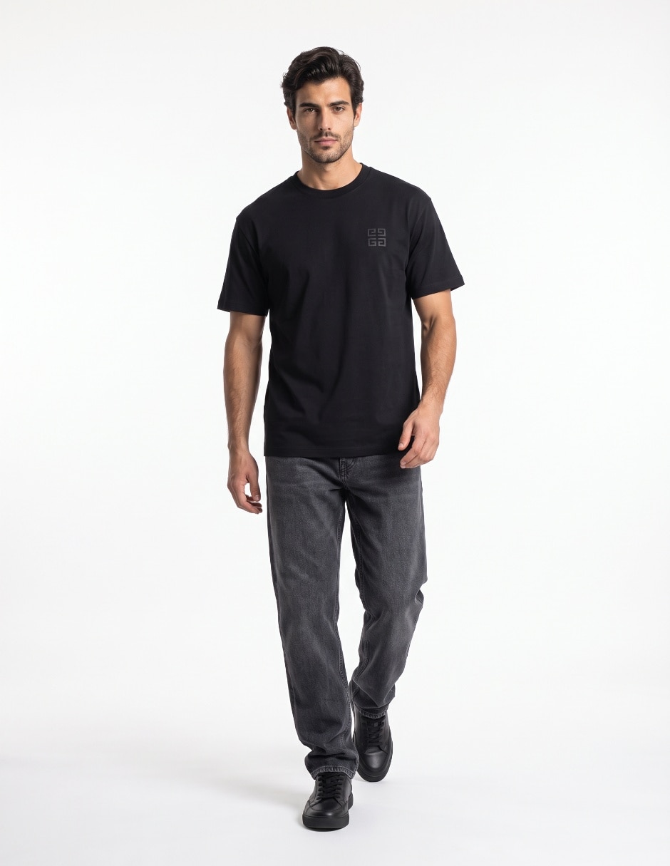 Playera cuello redondo para hombre