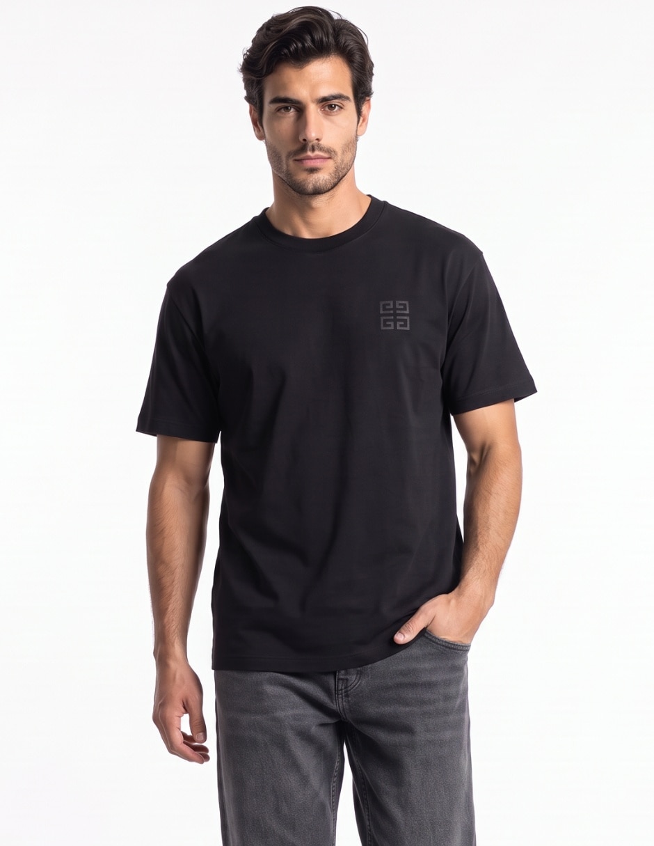 Playera cuello redondo para hombre 3