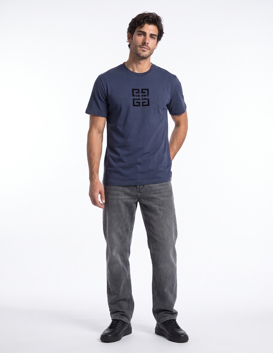 Playera cuello redondo para hombre