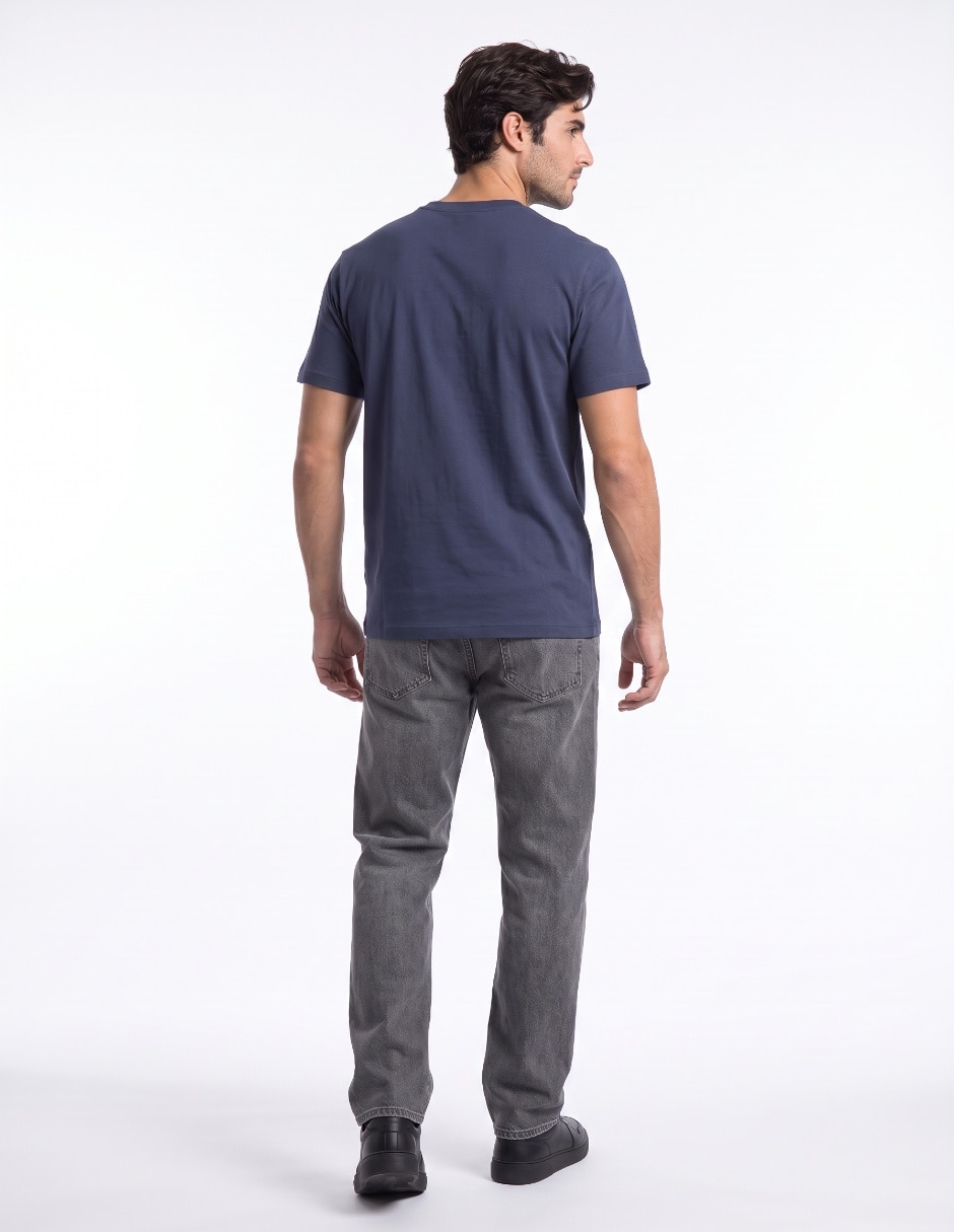 Playera cuello redondo para hombre 2