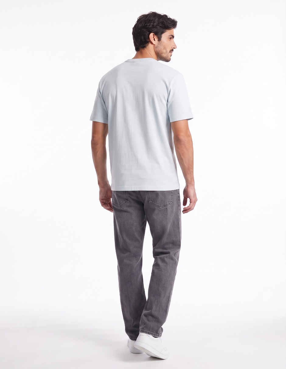 Playera cuello redondo para hombre 2