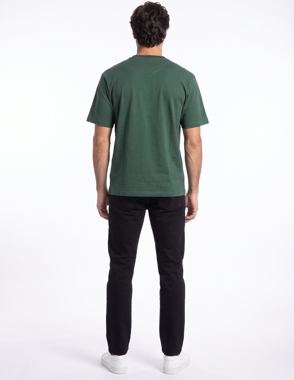 Playera cuello redondo para hombre 2