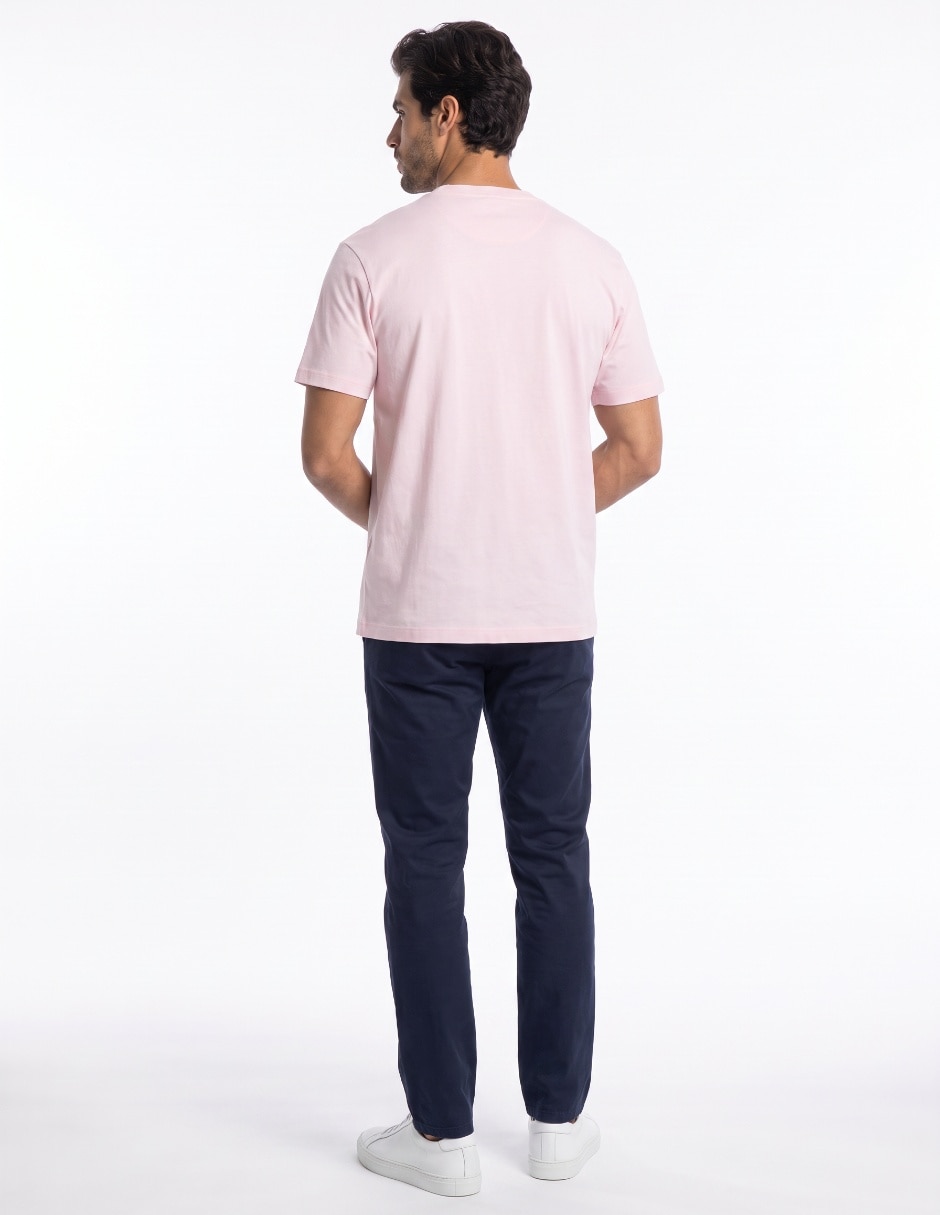 Playera cuello redondo para hombre 2