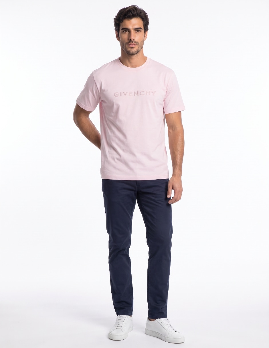 Playera cuello redondo para hombre 4