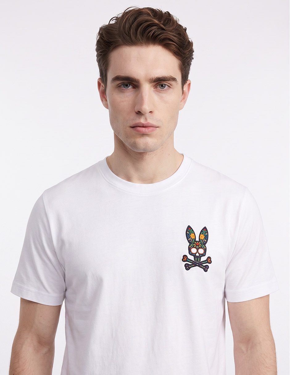 Playera cuello redondo para hombre 2