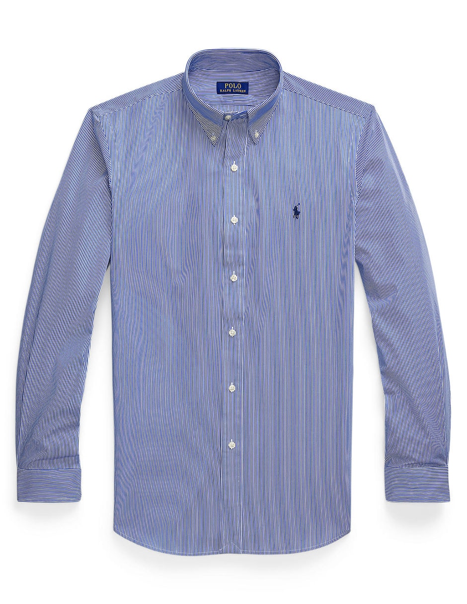 Camisa formal de algodón manga larga para hombre 8