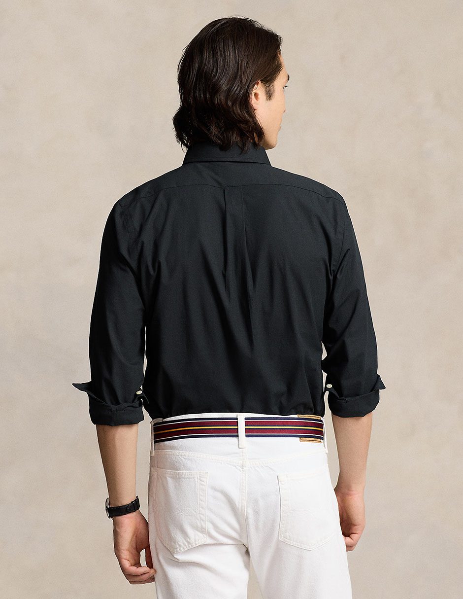 Camisa casual de algodón manga larga para hombre 2