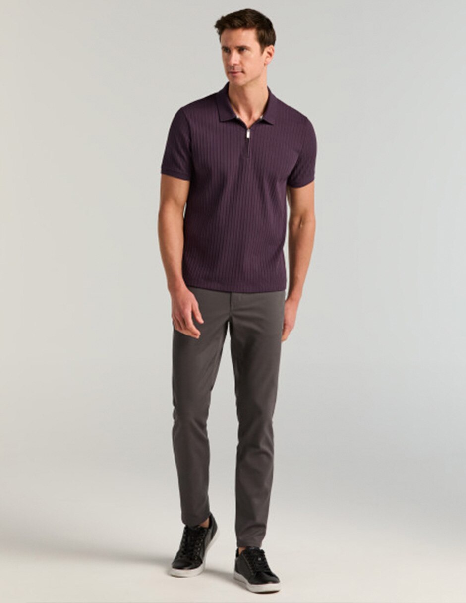 Playera cuello v para hombre 2