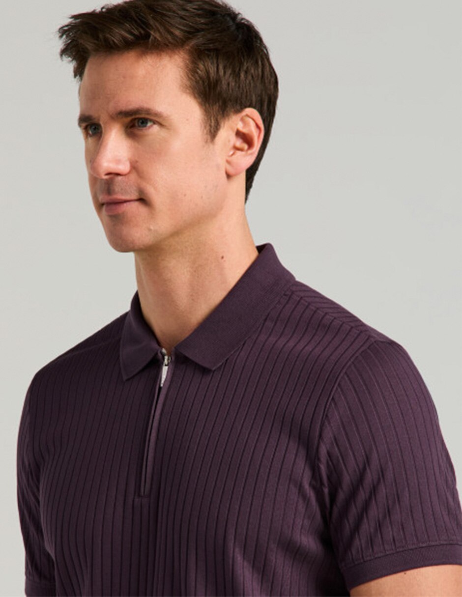 Playera cuello v para hombre 4