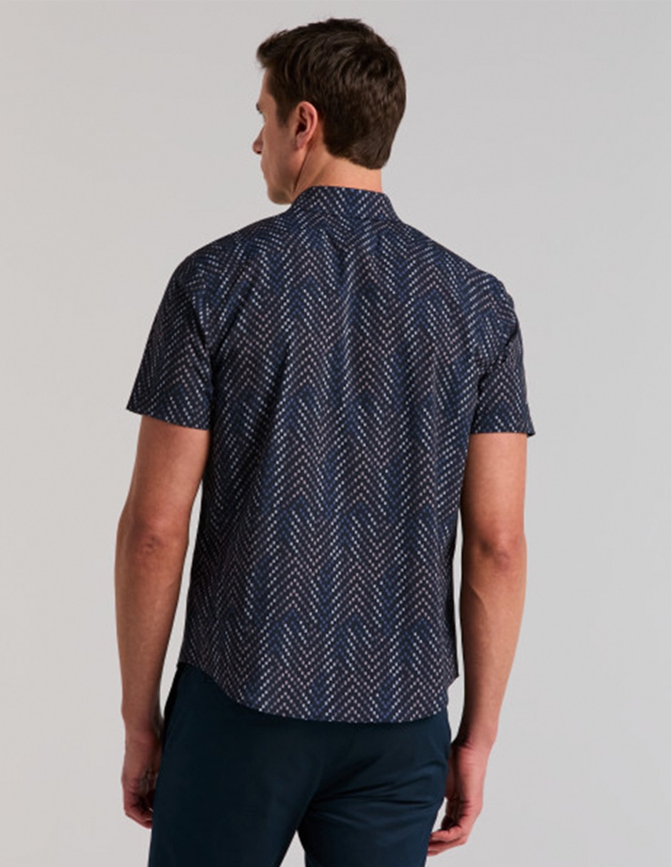 Camisa casual manga corta para hombre 2