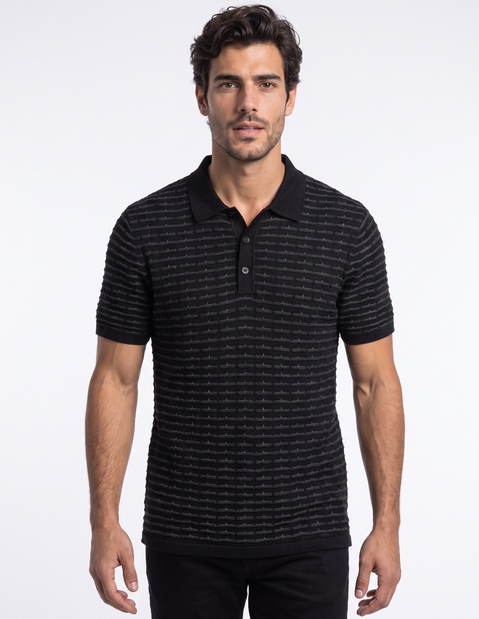 Playera tipo polo para hombre