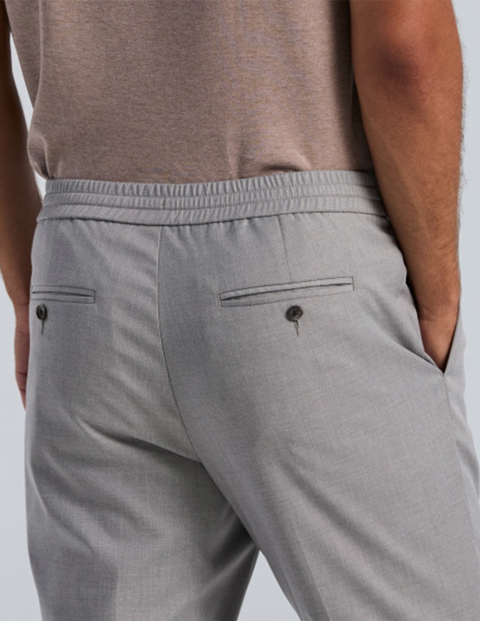 Pantalón regular de algodón para hombre 4