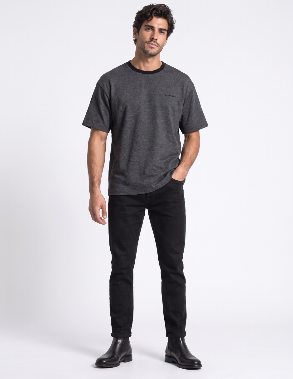 Playera cuello redondo para hombre