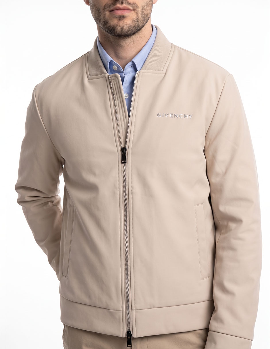 Chamarra casual con bolsillos para hombre 4