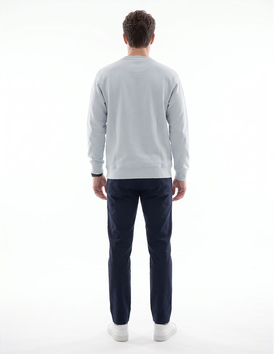 Suéter cuello redondo para hombre 4