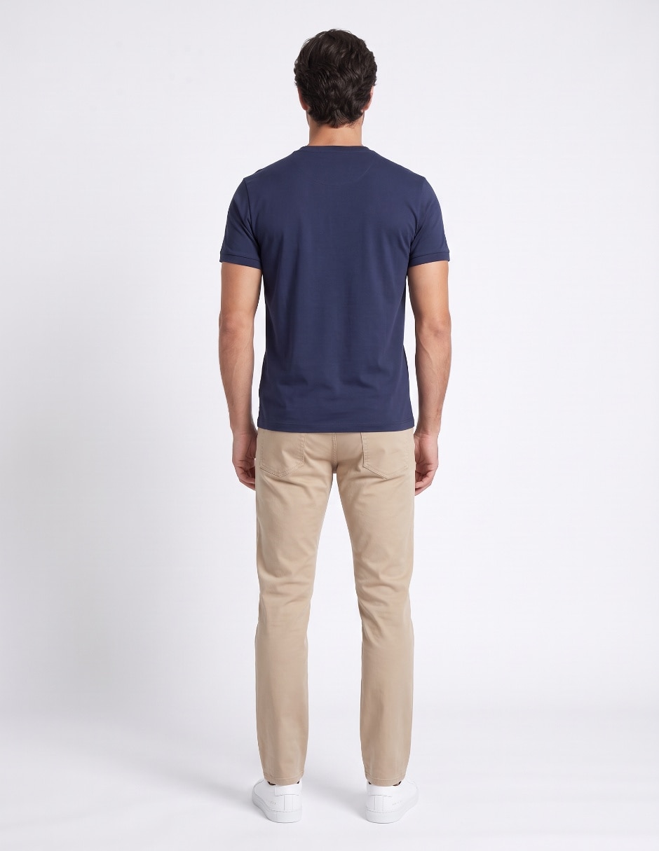 Playera cuello redondo para hombre 2