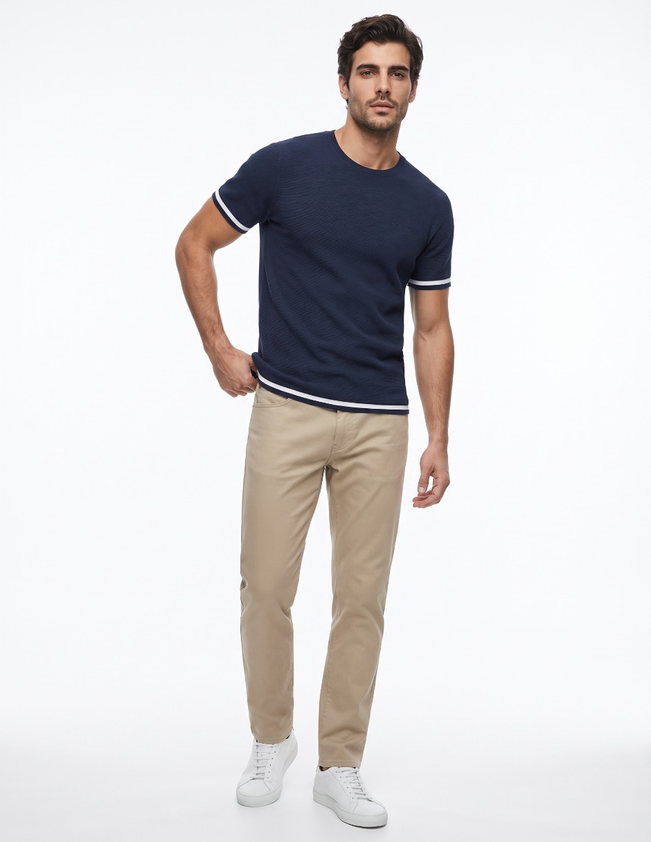 Playera cuello redondo para hombre Playera cuello redondo para hombre