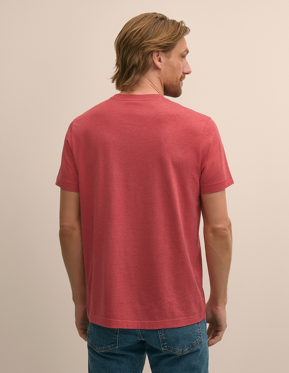 Playera cuello redondo para hombre 2