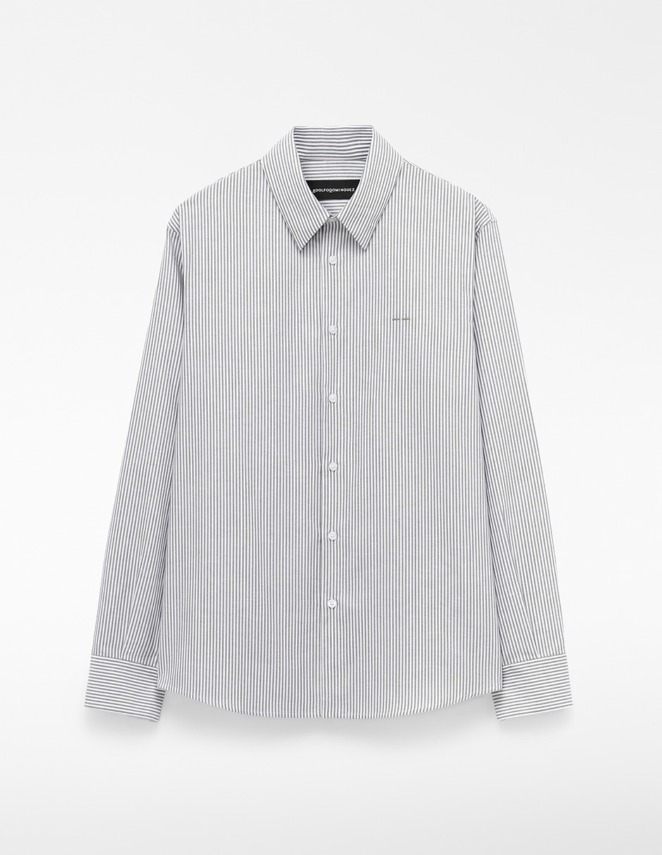 Camisa casual de algodón manga larga para hombre 5