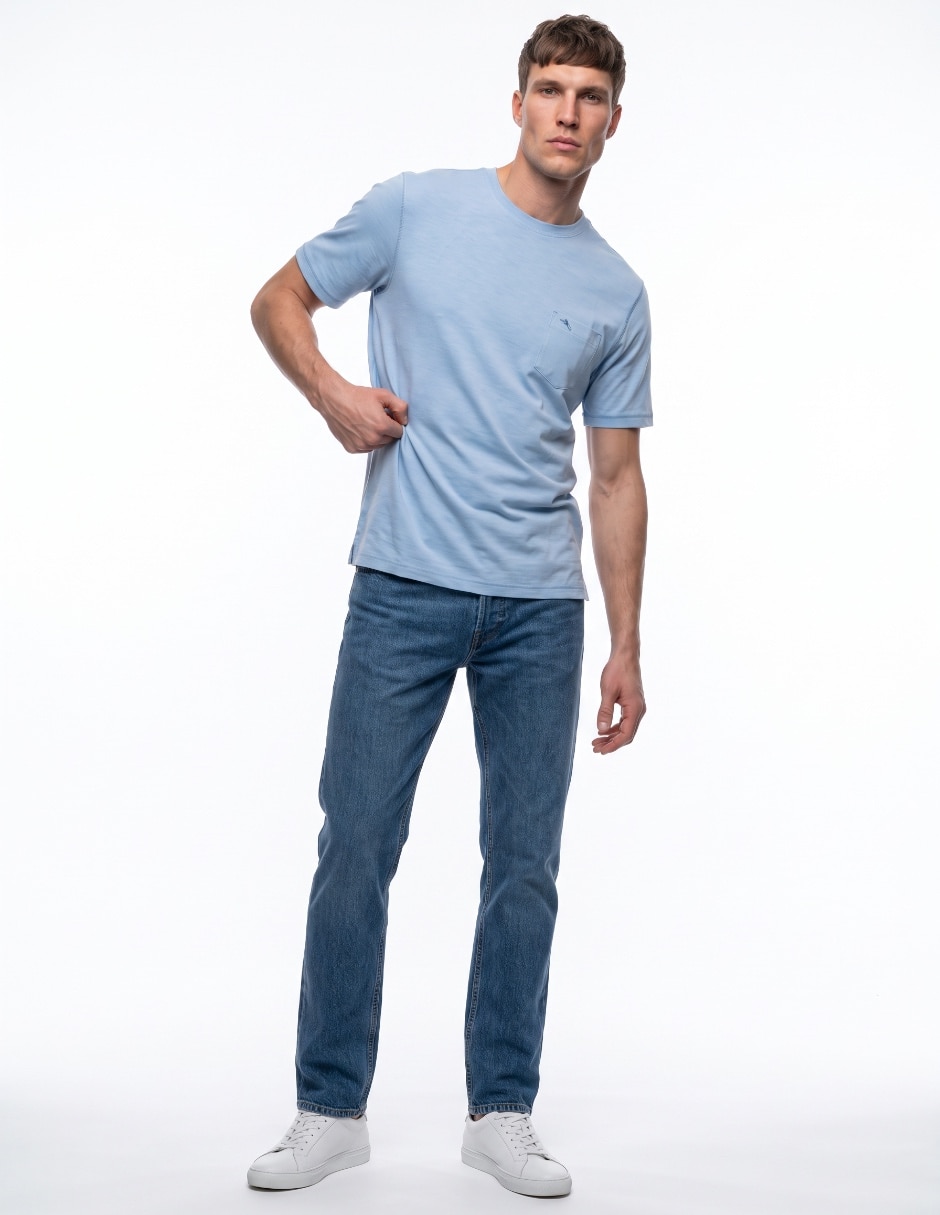 Playera cuello redondo para hombre 3