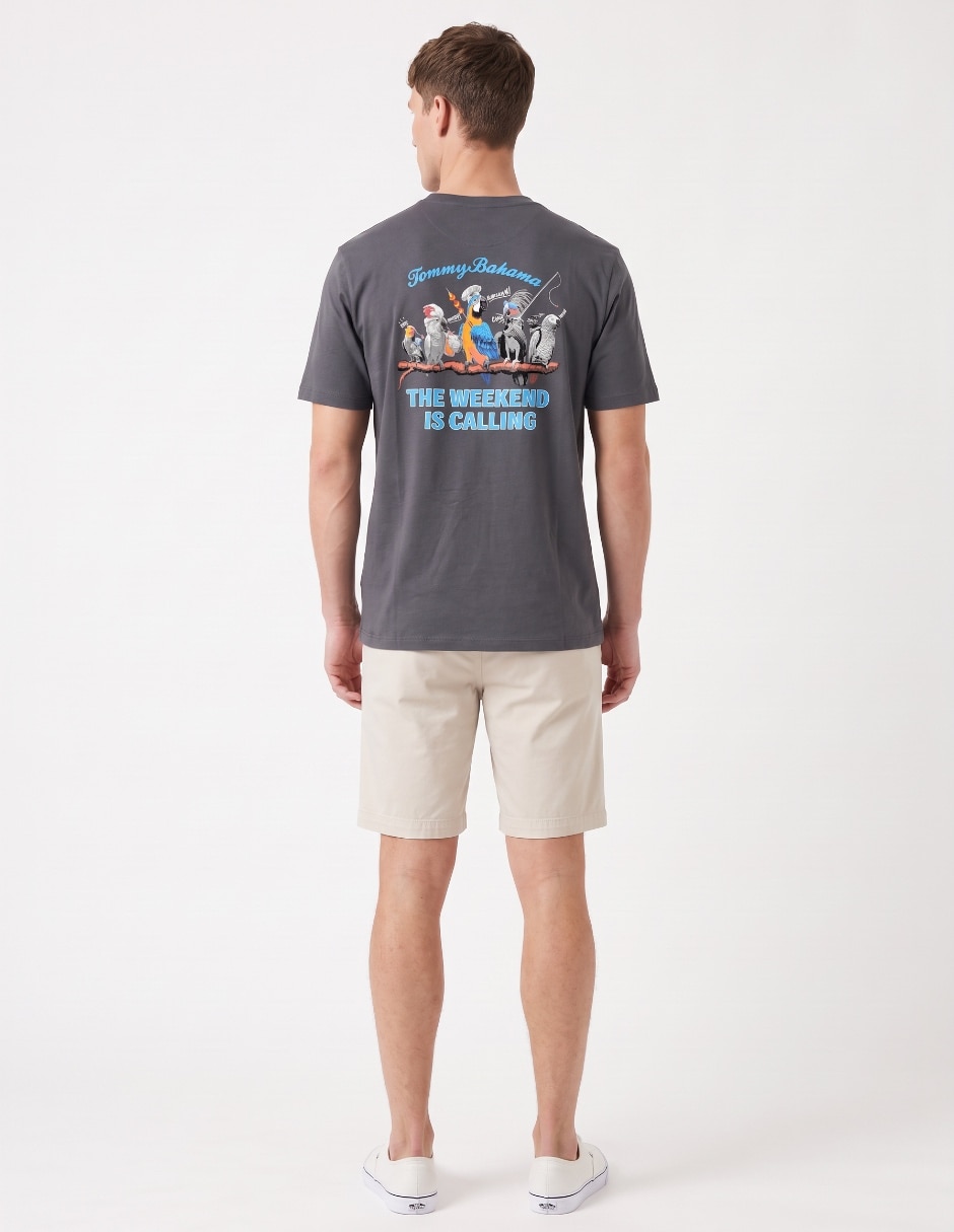 Playera cuello redondo para hombre 2