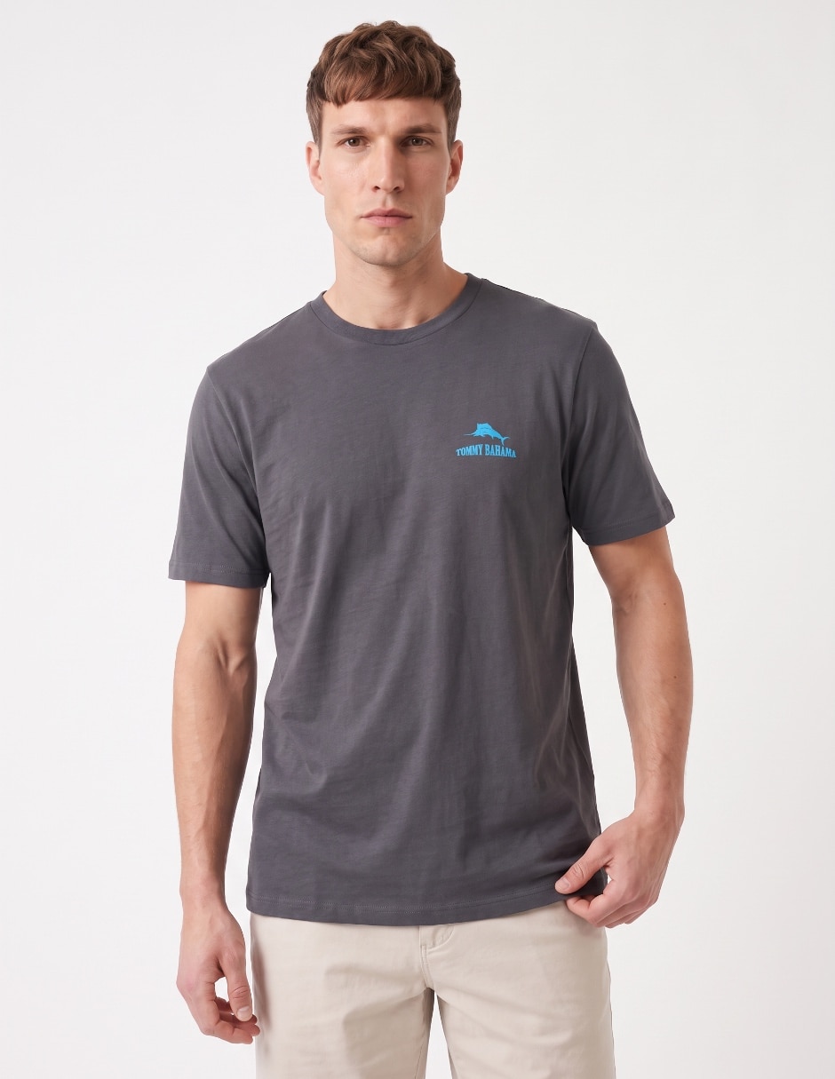 Playera cuello redondo para hombre